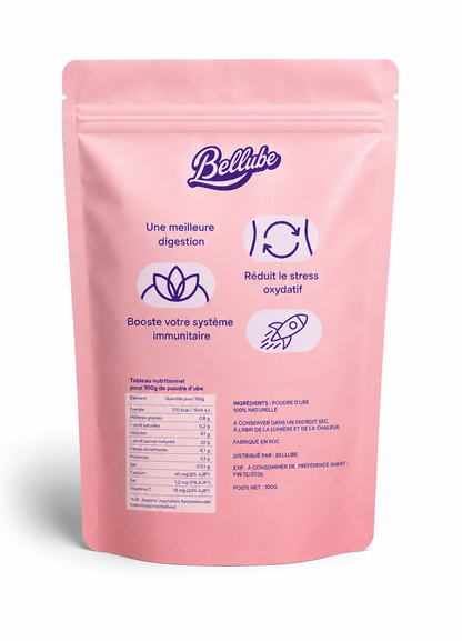 Poudre d'ube 100% naturelle